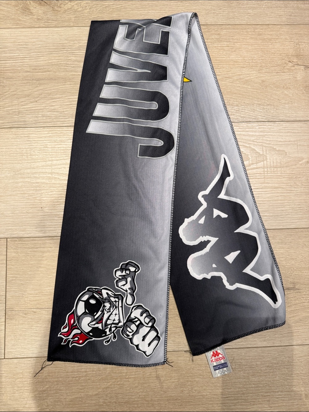 Official Kappa Juventus Graphic Logo Scarf